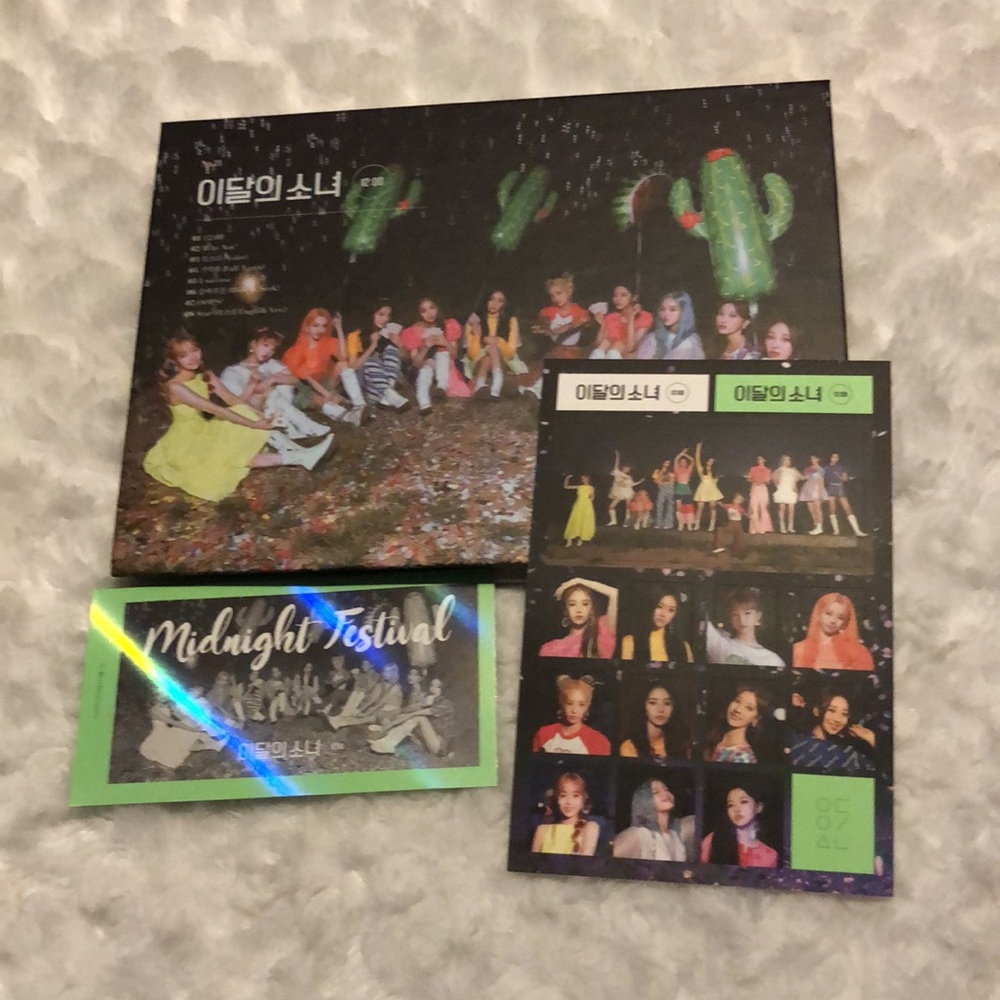 Loona 12:00 Midnight 3rd Mini Album No Photocards Version C Kpop
